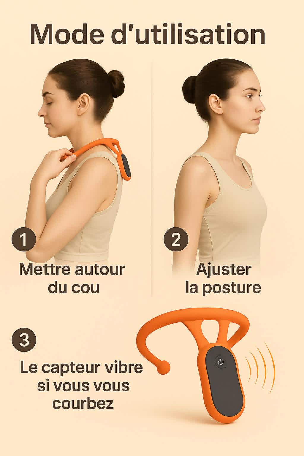 KlivepPosture – Correcteur Intelligent par Vibration