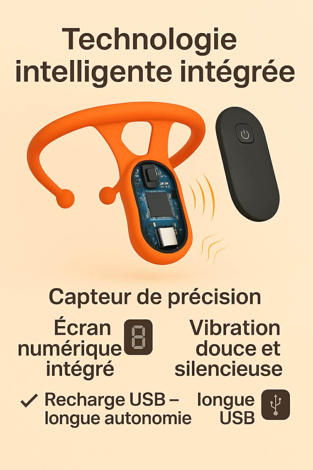 KlivepPosture – Correcteur Intelligent par Vibration